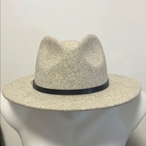 ACE of Something Grey Fedora Hat 57 cm